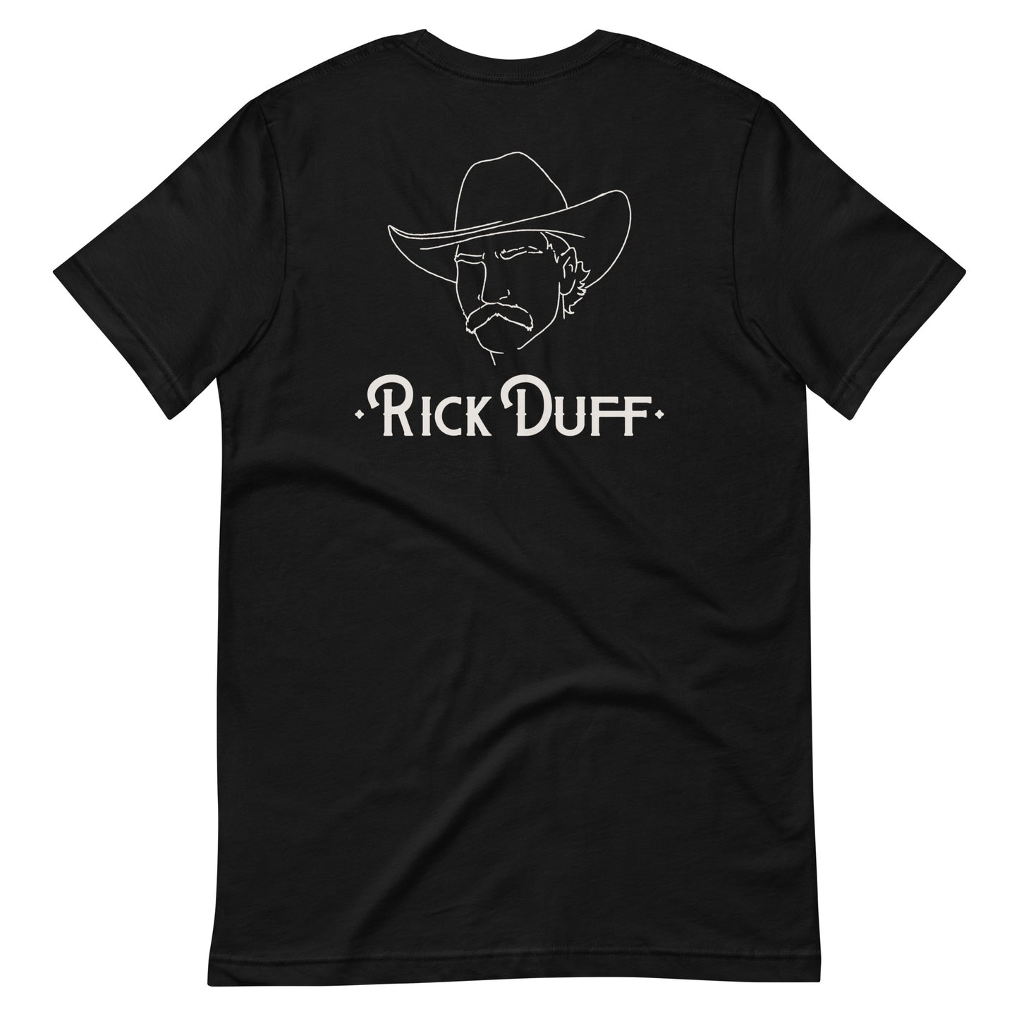 Cowboy portrait - T-shirt Rick Duff - 100% Coton